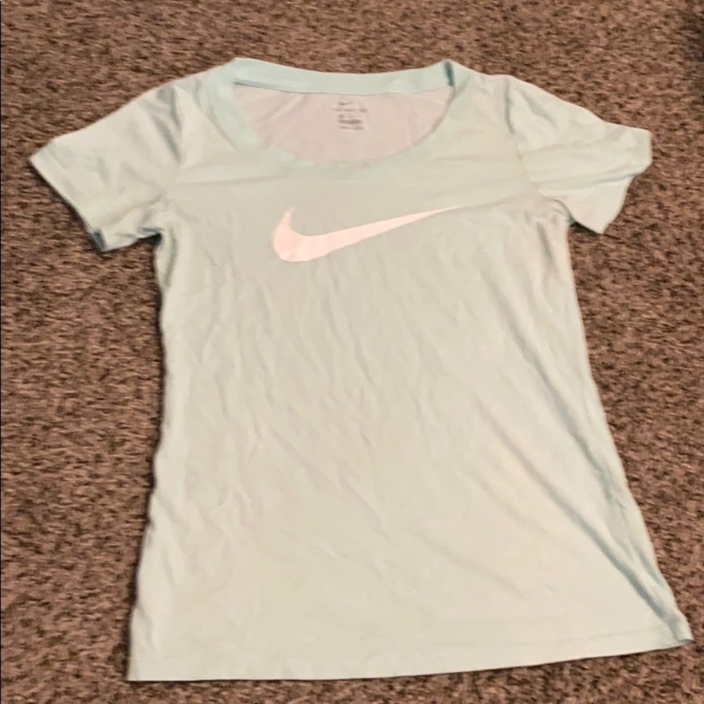 Nike mint green tee